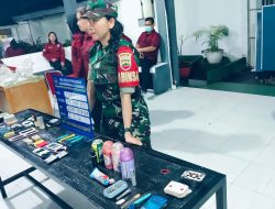 Wujud dari Sinergitas Babinsa Memonitor Penyelenggaraan Razia Gabungan di Lapas Kelas ll A Pekanbaru