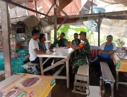 Komsos Bersama Pemuda, Sertu Joni Marlin Himbau Turut Ciptakan Kamtibmas