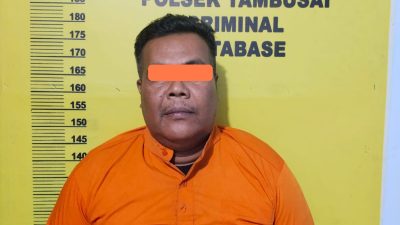 Polsek Tambusai Tangkap Pelaku Pencurian Kelapa Sawit di Rokan Hulu