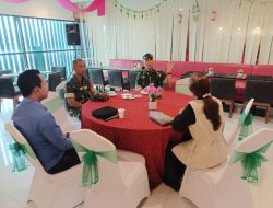 Danramil 03/Senapelan Melaksanakan Komsos di Central Plaza