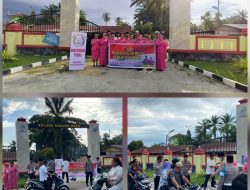 Mapolsek Kualuh Hulu, Bagikan Takjil Di Jalan Lintas Sudirman Aekkanopan Labura