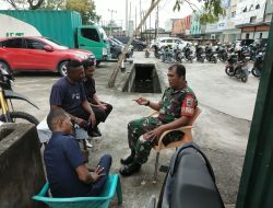 Guna meningkatkan hubungan keharmonisasi sebagai aparat teritorial, Babinsa Komsos dengan warga binaannya