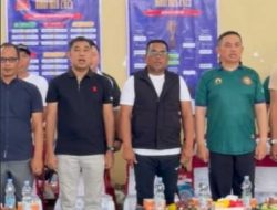 Bupati Pelalawan H. Zukri yang didampingi Kapolres Pelalawan AKBP Afrizal Asri SIK, secara resmi membuka Turnamen Futsal Piala Bergilir Serikat Riau Fiber Tahun 2025