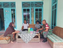 Kopda Edo Bayu S Melaksanakan Komsos Bersama Ketua RT,Ketua FKPM dan Tokoh Masyarakat